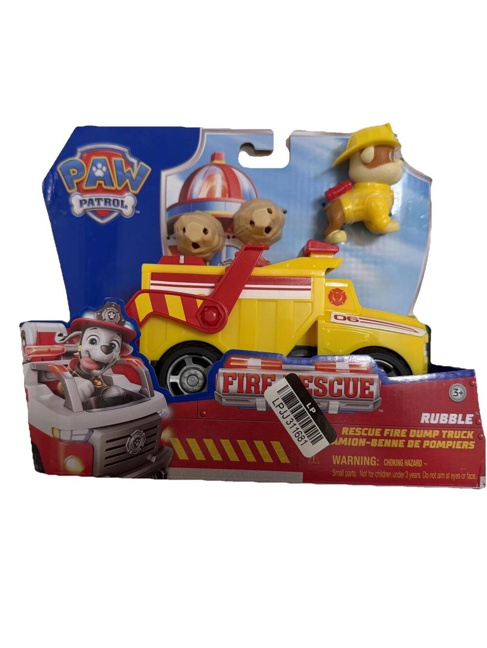 PAW Patrol Fire Rescue Rubble Brand New In Box